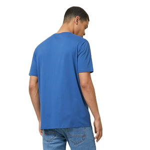 เสื้อยืดคอกลมสีขาวผ้าฝ้าย 100% ระบายอากาศได้ดี ป้องกันรอยยับ สำหรับออกกำลังกาย  รับผลิตแบบ OEM  ปรับแต่งได้ - Product Image 3