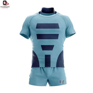Uniforme de Rugby Deportivo Transpirable de Alto Rendimiento, Costuras Duraderas, Movimiento Flexible, Ropa para Entrenamiento y Partidos para Jugadores Activos - Product Image 1