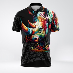 T-shirt de sublimation premium, matière légère résistante à la transpiration, idéal pour le sport et l'impression - Product Image 3