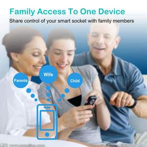 Enchufe Inteligente WiFi, Enchufe Inalámbrico con Temporizador Remoto por Aplicación, Control por Voz con Alexa y Google US - Product Image 5