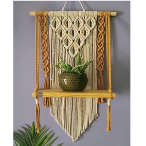 Meilleures ventes : Porte-plantes suspendu en macramé bohème, panier suspendu en corde de coton tressée pour plantes d'intérieur et d'extérieur - Product Image 6