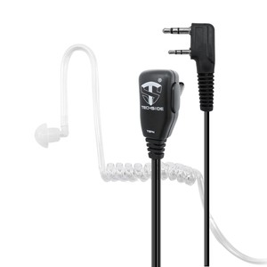 Lot de 5 écouteurs anti-perte pour la vente au détail, tube acoustique transparent, casque PTT Kenwood à 2 broches, UV-82 - Product Image 2