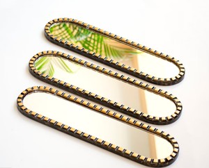 Juego de 3 Espejos de Pared Arqueados – Espejos Decorativos Estrechos para Entrada, Dormitorio y Decoración de Interiores - Product Image 4