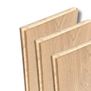 Experimente el estilo europeo con este piso laminado de tres capas blanco de ingeniería de roble - Product Image 2