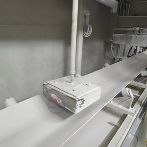 Aimant en plaque de ferrite 400x400x200 mm, aimant permanent de suspension pour convoyeur, sans danger pour les aliments, avec capacité de flexion pour la séparation industrielle - Product Image 5