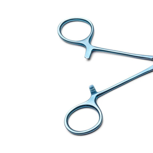 M.A SIDDIQUE INTERNATIONAL Pince hémostatique manuelle anti-moustiques droite 9,5 cm, poignée annulaire, à cliquet, en acier inoxydable, chirurgicale - Product Image 3
