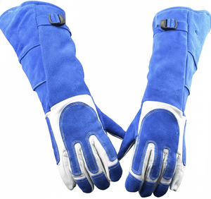 Wholesale new 2026 Premium Safety Leather Welding <b>Gloves</b> Heat Resistant Work <b>Gloves</b> for Welding and Fabrication - Product Image 1