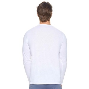 Wholesale Men's <b>T</b>-Shirt Custom Logo Printed Sweat-absorbent Breathable Material Regular Fit Long Short Sleeve Neck High Quality - Product Image 4
