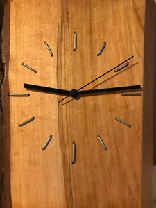 Rustic Wooden <b>Clock</b> Handmade Decorative Living Room Wall <b>Clock</b> Low Price Home Styling Luxury Wooden <b>Clock</b> - Product Image 2