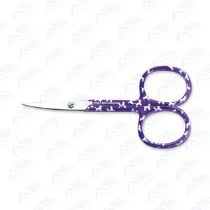 Precision Safety Trimming Scissors for Men Professional Moustache and Facial Hair Beard Trimming <b>Safe</b> <b>Tools</b> Purple - Product Image 4