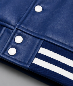 เสื้อแจ็คเก็ตวาร์ซิตี้คุณภาพสูงสำหรับผู้ชายพร้อมปกตั้ง - Product Image 3