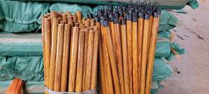 Balai à plancher écologique GMEX 120 cm, manche en bois naturel, tête en plastique durable, nettoyage facile pour la maison et le bureau - Product Image 3