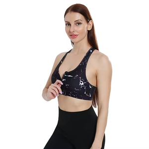 Sujetador Deportivo Transpirable de Alta Sujeción para Mujer, con Cierre de Cremallera Frontal y Logotipo Personalizado, para Yoga y Fitness - Product Image 3