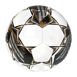 Balón de fútbol pakistaní laminado bicolor original de la mejor calidad, tamaño 5, balón de fútbol profesional tamaño 5. - Product Image 6