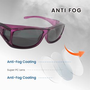 SU1760G-P Luxury Unisex Sunglasses with UV400 Tinted Lenses Scratch Resistance Full Frame with Side Window 6Curve/TAC - Product Image 3