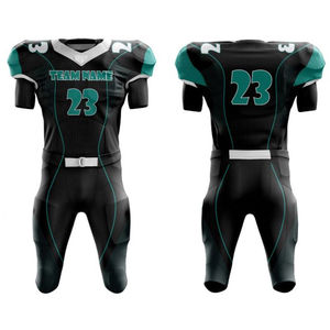 Uniforme de football américain avec nom et numéro d'équipe, uniforme de football américain disponible en différentes couleurs - Product Image 1