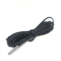 Sensor Suhu Termistor MF58 NTC 10K Suhu Tinggi Akurasi 1% Probe 3950 Suhu Operasi 0-600C