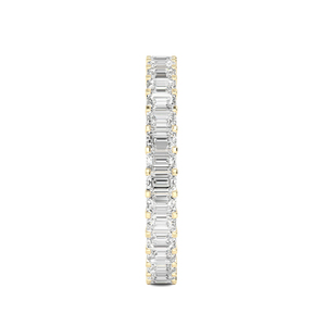Anillo Statement con Diamante Cultivado en Laboratorio de Corte Esmeralda de 1.70 ct, Oro Amarillo de 10K, Joyería Fina para Mujer, Accesorios de Lujo a la Moda - Product Image 2