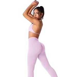 Ensemble de 2 pièces pour femmes, short sportif uni, couleur personnalisée, tissu en laine respirant et à séchage rapide - Product Image 4