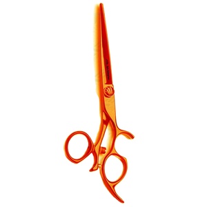 Right-handed Hair Pet <b>Scissors</b> Safety Orange <b>Scissors</b> Pet Grooming <b>Scissors</b> Products Pet Care Products - Product Image 1