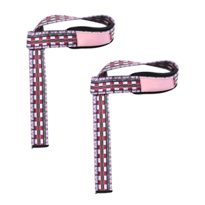 High Quality Weightlifting Straps Men Women Wrist Support Gym <b>Training</b> Deadlift Straps OEM Manufacturer - Product Image 4