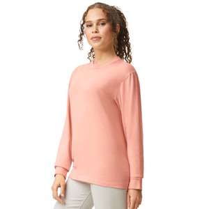 T-shirts à manches longues pour femmes de haute qualité, manches longues, couleur unie, impression personnalisée, tailles pour femmes - Product Image 4