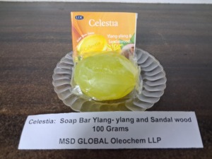 Jabón en Barra de Aceite de Palma con Ylang-Ylang y Sándalo 100g para Todo Tipo de Piel, Limpieza Básica para Cuerpo y Rostro - Product Image 2