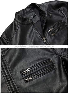 2024 Boomletcorp Sportswear Veste en cuir à manches longues pour femmes de haute qualité avec nom d'équipe personnalisé Street Wears Style - Product Image 3