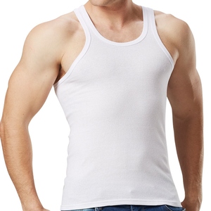 OEM Wholesale High Quality <b>Men</b> Sports Tank Top Custom Muscle Fitness Custom Print Vest <b>Men's</b> <b>Black</b> Tank Top - Product Image 3