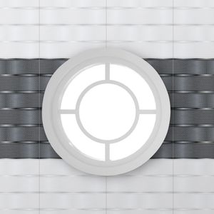 Azulejo cerámico súper blanco de 300x600 con acabado brillante, aspecto minimalista y elegante, adecuado para interiores de edificios de oficinas grandes. - Product Image 3