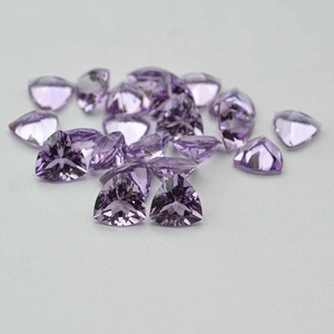 พลอยอเมทิสต์สีชมพูธรรมชาติขนาด10มม. ตัดเป็นล้านล้านสำหรับทำเครื่องประดับหินกึ่งสำเร็จรูป - Product Image 4