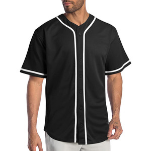 Hot Selling Printed <b>Baseball</b> Jersey Adults High Quality Breathable 100% Polyester Anti-Bacterial Quick Dry OEM Customized - Product Image 4