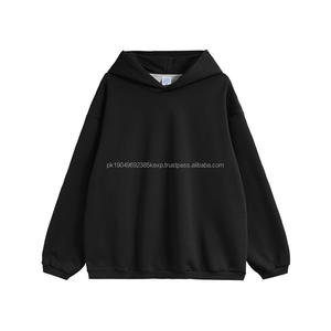 เสื้อฮู้ดผ้าฝ้ายระบายอากาศดี สีพื้น สไตล์ลำลอง - Product Image 2