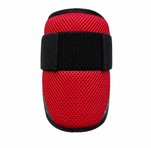 Protège-tibias de sport en maille noire avec sangle pour baseball/softball, jeunes et adultes, utilisation toutes saisons, durable, design de logo personnalisé - Product Image 3