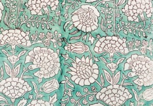 Tela JaipurblockprintArt Estampada a Mano con Bloques, 100% Algodón Puro, Diseño Étnico Indio, Ecológica, para Ropa y Bolsos - Product Image 3