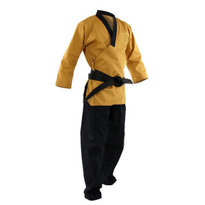 ชุดเทควันโดสีพื้นแบบใหม่ล่าสุด ไซส์พลัส ขายดีที่สุด รับผลิตชุดเทควันโดตามสั่ง บริการ OEM - Product Image 2