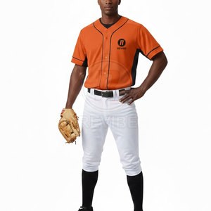 Prix de gros, uniforme de baseball respirant, design personnalisé, vêtements d'entraînement de haute qualité - Product Image 1