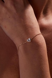 Pulsera de Oro de 14k con Diamante en Forma de Corazón_ 1.40ct Cultivado en Laboratorio, Certificado IGI - Product Image 6