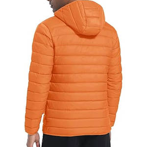 Chaqueta Deportiva Ligera con Capucha para Hombre, Chaqueta Acolchada Resistente al Agua con Aislamiento para Camping, Senderismo y Viajes, Suministro de Fábrica OEM - Product Image 2