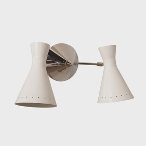 Mid Century Modern <b>Wall</b> <b>Sconce</b> Geometric Metal Design Indoor Home Decor Living Room <b>Lighting</b> - Product Image 2