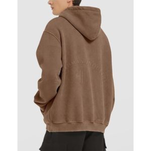 Sudaderas con Capucha Personalizadas con Logotipo Bordado, Nuevas Sudaderas de Felpa Pastel al por Mayor con Logotipo Personalizado, 100% Poliéster GSM - Product Image 2