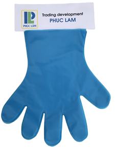 ถุงมือแบบใช้แล้วทิ้งทำจาก HDPE แบบหนาปานกลางลายนูนสำหรับปกป้องอาหารในฤดูร้อนส่งออกในปริมาณมาก-นาทีสั่งซื้อ100ชิ้น - Product Image 2