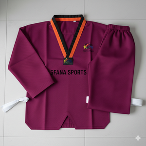 ชุดยิวยิตสู SFANA SPORTS คุณภาพสูงจากโรงงานโดยตรง ผลิตจากผ้าฝ้าย 100% น้ำหนัก 400 กรัม ระบายอากาศได้ดี เป็นมิตรกับสิ่งแวดล้อม แขนยาว กระชับรูปทรง เหมาะสำหรับศิลปะการต่อสู้ - Product Image 1