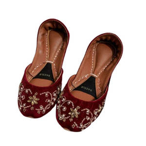 Estilo Único, Hecho a Medida, Color Sólido, Antideslizante, Suela Antideslizante, Ligero, Gran Venta, Khussa para Mujer Más Vendida, en Stock - Product Image 1