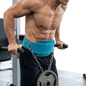 Cinturón de Cuero Resistente Personalizable para Levantamiento de Pesas y Dominadas, Ideal para Entrenamiento - Product Image 6