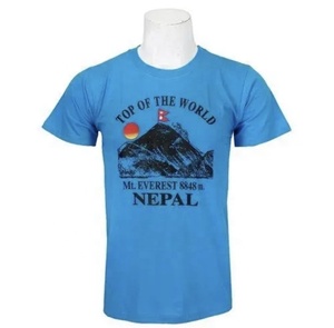 Camiseta Deportiva Corta de Algodón 100% para Hombre, Unisex, con Estampado Personalizado, Ecológica, Transpirable, Antiarrugas, para Gimnasio, Yoga - Product Image 3