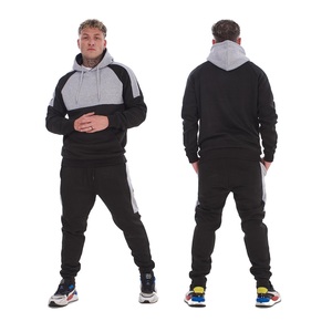 Colección de Invierno, Conjuntos Deportivos para Hombre, Manga Larga, Cálidos, Tallas Grandes, Logotipo Impreso, 100% Algodón, Personalizados, Unisex, con Capucha, Casuales, Transpirables - Product Image 3