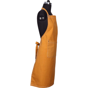 ผ้ากันเปื้อนเชฟผ้าลินินอย่างดี ซักได้ ใช้ซ้ำได้ พิมพ์โลโก้ตามสั่ง ผ้ากันเปื้อนผ้าแคนวาสสำหรับเด็กและผู้ใหญ่ - Product Image 1