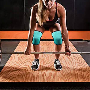 Genouillères de compression PowerLift Pro 7 mm durables, équipement de soutien robuste pour la musculation en salle de sport - Product Image 2