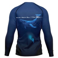 Camiseta de Protección Solar de Alta Calidad para Buceo, para Hombres, para Deportes Acuáticos, Tallas Grandes y Opciones de Maternidad, Secado Rápido, Antibacteriana